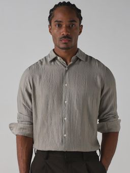 Mufti - Muted Sage Green Men Shirt