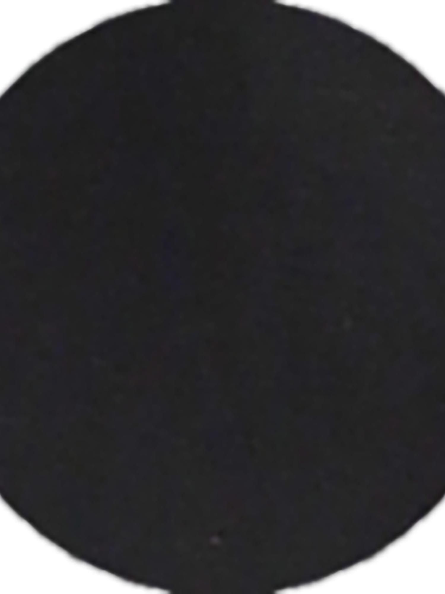 Jet Black Solid Men Shirt