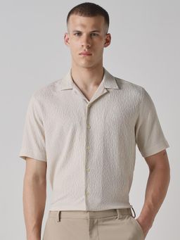 Mufti - Light Beige Men Shirt
