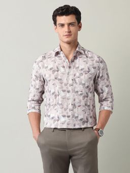 AD By Arvind - Abstract Regular Fit Shirt Multi-Color