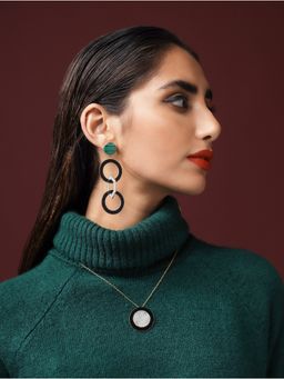 VARNIKA ARORA - Green Adeine Earrings