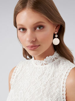 Forever New - Jordan Ball & Disc Drop Earrings