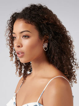 Forever New - Missy Abstract Jewelled Stud