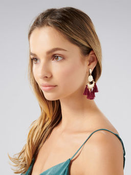 Forever New - Theo Chandelier Tassel Earring