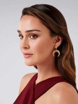 Forever New - Cairo Moon Crescent Drop Earring