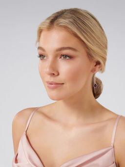 Forever New - Iva Minimal Stone Fish Hook Drop