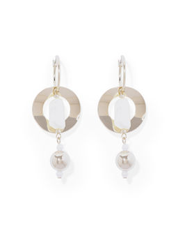 Forever New - Ava Drop Gold Bead & Pearl Earring