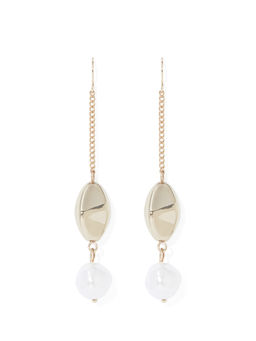 Forever New - Phoebe Long Drop Pearl Earring