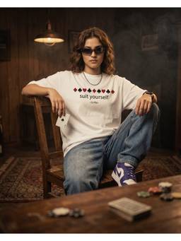 Griffel - Women Black Graphic Print Tshirt
