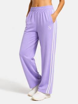 Slumber Jill - Women Regular Fit Solid Lavender Pant
