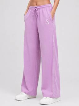 Slumber Jill - Women's Regular Fit Solid Pink Pant