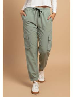 Club York - Women's Solid Grey Jogger