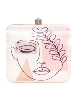 SWISNI - Cream Silk Clutches SWIS-397