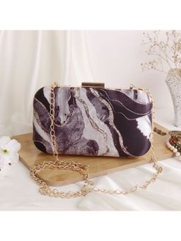 SWISNI - Black Silk Clutches SWIS-428