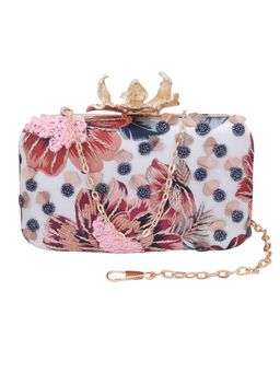 SWISNI - Brown Satin Clutches SWIS-623