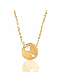 Bijou Co. - Radiant Dot Lab Grown Diamond Necklace - White