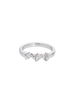 Bijou Co. - Cascading Heart Lab Grown Diamond Ring - White