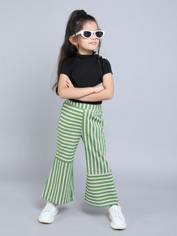 Taffy - Solid T-Shirt with Stripe Pant (Set of 2)