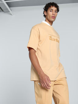 Puma - PL ESS Men Brown T-Shirt