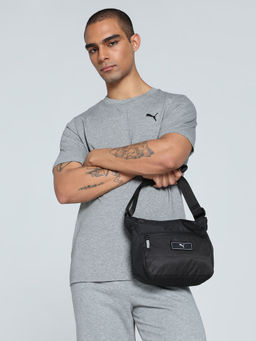 Puma - E Small Logo Men Grey T-Shirt