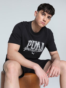 Puma - CLASS Graphic Men Black T-Shirt