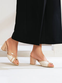 OCEEDEE - Orange Teresa Sandal Heels