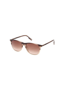 Ermenegildo Zegna - Brown Plastic Sunglass EZ0217 55 48F