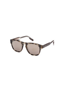 Ermenegildo Zegna - Brown Plastic Sunglass EZ0221 52 20J