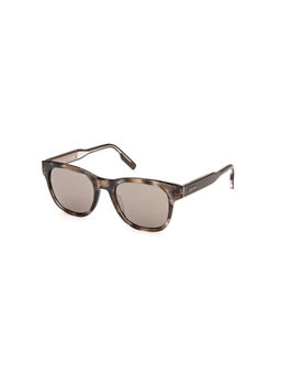 Ermenegildo Zegna - Brown Plastic Sunglass EZ0222 52 20J