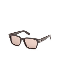 Ermenegildo Zegna - Brown Plastic Sunglass EZ0237 55 48E