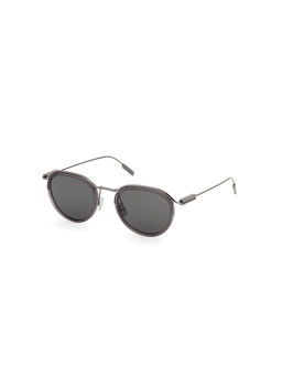 Ermenegildo Zegna - Grey Metal Sunglass EZ0246 51 20A