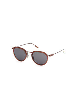 Ermenegildo Zegna - Grey Metal Sunglass EZ0246 51 45A