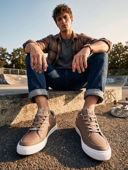 Off Limits - Brown Men Skyline Select Casual Sneakers