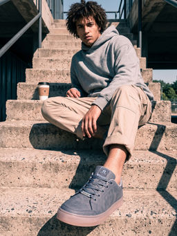 Off Limits - Grey Men Skyline Select Casual Sneakers