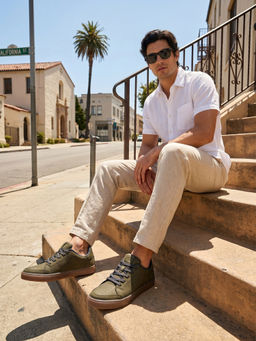 Off Limits - Green Men Skyline Select Bandt Casual Sneakers