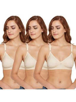 Bodycare - Pack of 3 B-C-D Cup Bra In Skin Colour