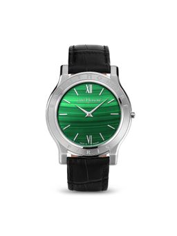Saint Honore Paris - Deauville Quartz Green Round Watch for Men - De826001-1Va (M)