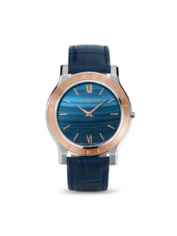 Saint Honore Paris - Deauville Quartz Navy Blue Round Watch for Men - De826001-6Da (M)