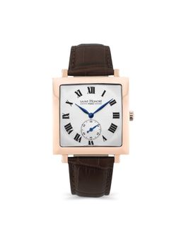 Saint Honore Paris - Carre Quartz White Square Watch for Men - H-Sh-Cr823002-8Ar-M (M)