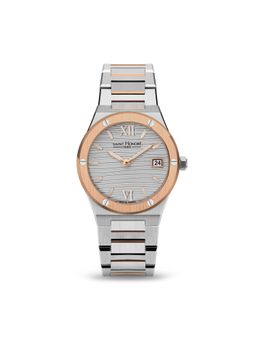 Saint Honore Paris - Haussmann Lady Quartz White Round Watch for Women - H-Sh-Nh752126-6Ydr (M)