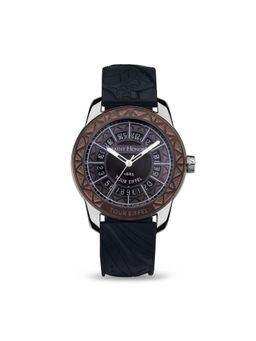 Saint Honore Paris - Tour Eiffel Automatic Black Swiss Made Watch for Men - H-Sh-Te897240-17Gnef (M)
