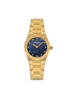 Saint Honore Paris - Haussmann Lady Quartz Navy Blue Round Watch for Women - Nh721125-3Ynit (M)