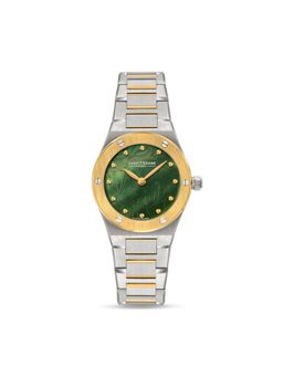 Saint Honore Paris - Haussmann Lady Quartz Green Round Watch for Women - Nh721125-4Yvit (M)