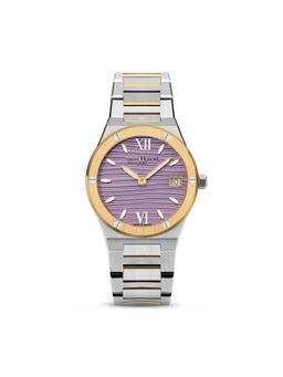 Saint Honore Paris - Haussmann Lady Quartz Purple Round Watch for Women - Nh752125-4Rit (M)