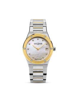 Saint Honore Paris - Haussmann Lady Quartz White Round Watch for Women - Nh752125-4Ybdt (M)
