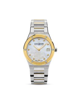 Saint Honore Paris - Haussmann Lady Quartz White Round Watch for Women - Nh752125-4Ybit (M)