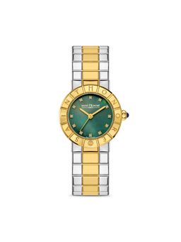 Saint Honore Paris - Orsay Quartz Green Round Watch for Women - Or715100-4Vydt (M)