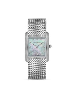 Saint Honore Paris - Palais Royal (Mesh) Quartz Green Square Watch for Women - Pr722155-1Ybdn (M)