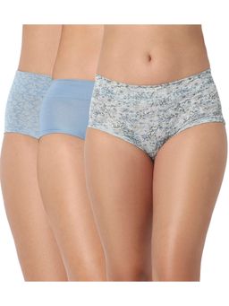 Juliet - Cotton Brief Premium Panties Full Coverage Stretchable Fabric - Multi-Color