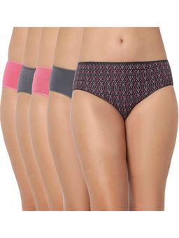 Juliet - Cotton Brief Premium Panties Full Coverage Stretchable Fabric - Multi-Color